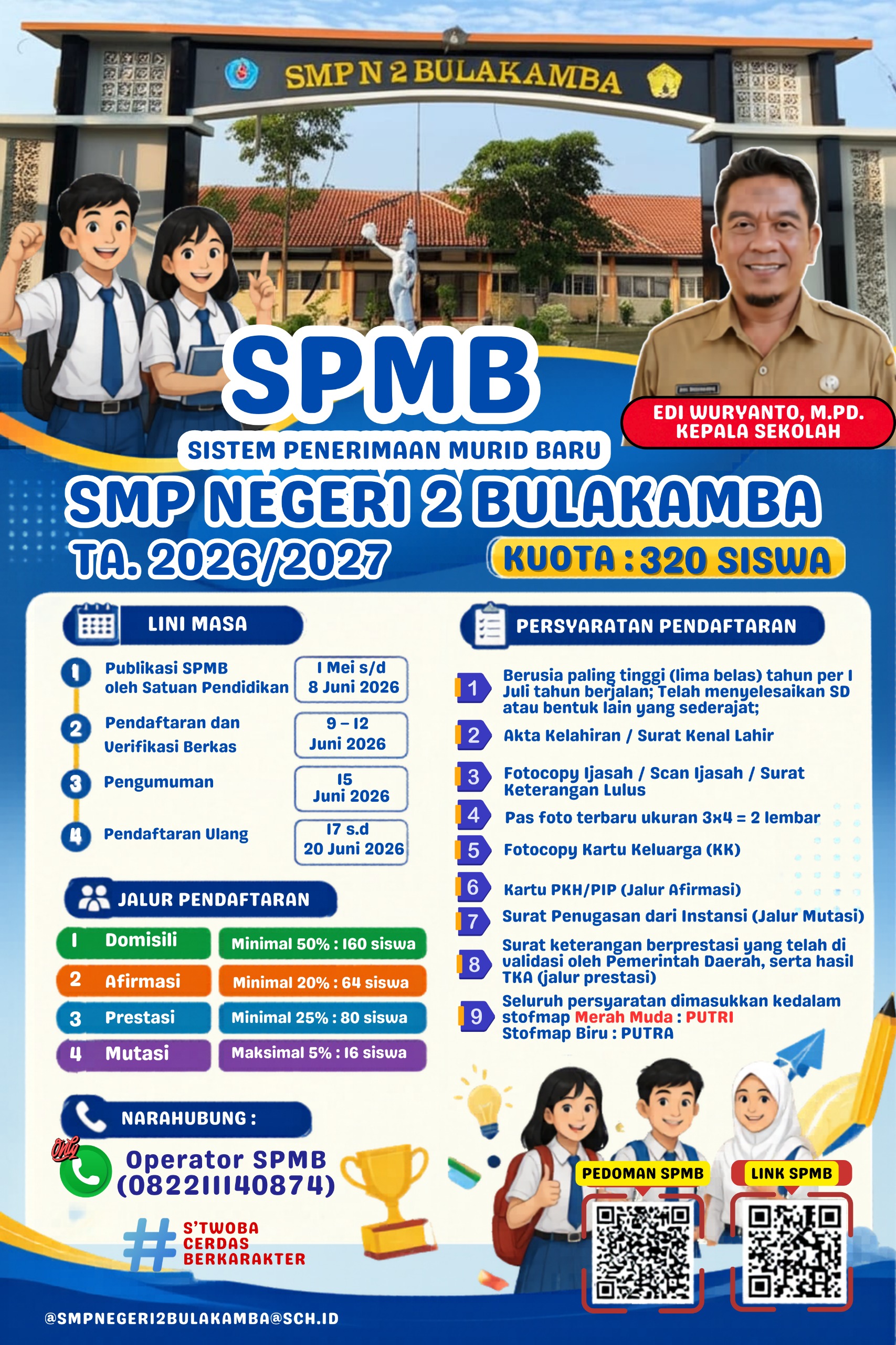 SMP NEGERI 2 BULAKAMBA | %F0%9F%93%A2+PENGUMUMAN%3A+Penerimaan+Murid ...